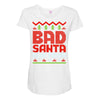 bad santa Maternity Scoop Neck T-shirt