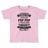 Super Cool Pop Pop Of A Freaking Awesome Granddaughter Toddler T-shirt
