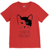 CHECK MEOWT V-Neck Tee