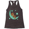 brown sleep Racerback Tank