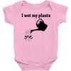 i wet my plants Baby Bodysuit