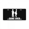 game over License Plate