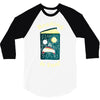 reading is fun 3/4 Sleeve Shirt