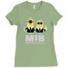 men in black Ladies Fitted T-Shirt