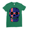 iceland till i die Ladies Fitted T-Shirt