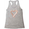 bacon heart Racerback Tank