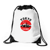 Tokyo City Drawstring Bags