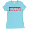 meninist hashtag Ladies Fitted T-Shirt