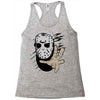 hockey mask halloween Racerback Tank