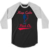 keep calm and pitch on 3/4 Sleeve Shirt