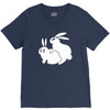 rude, rabbits humping,funny V-Neck Tee