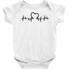 Heart Beat Baby Onesie
