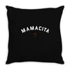 mamacita Throw Pillow