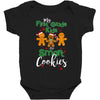 my first grade kids are smart cookies Baby Bodysuit