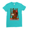 old dirty dermot Ladies Fitted T-Shirt