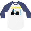 cookie monster 3/4 Sleeve Shirt