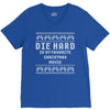 die hard ugly sweater V-Neck Tee
