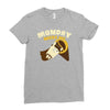 monday needs me Ladies Fitted T-Shirt