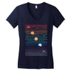 Under  Sun Women's V-Neck T-Shirt