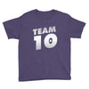 team 10 silver Youth Tee