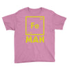 chemical element for iron man Youth Tee