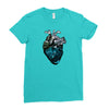 nature heart Ladies Fitted T-Shirt