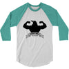8. fight milk 002 3/4 Sleeve Shirt