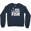 reel legend funn Crewneck Sweatshirt