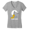 peanut wars Women's V-Neck T-Shirt