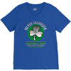 silver shamrock V-Neck Tee
