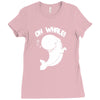oh whale! Ladies Fitted T-Shirt