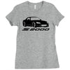 honda s2000 Ladies Fitted T-Shirt
