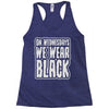 mean goths Racerback Tank