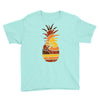 pineapple and beach Youth Tee