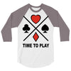 time to play 3/4 Sleeve Shirt