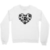 cat love paw Crewneck Sweatshirt
