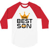 The Best Son 3/4 Sleeve Shirt
