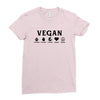 Vegan For The Planet Ladies Fitted T-Shirt