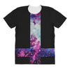 inverted galaxy cross funny  religion banter space fashion new All Over Women's T-shirt
