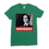 wednesday addams Ladies Fitted T-Shirt