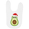 santa avocado Baby Bibs