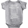 missing air guitar Baby Onesie