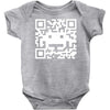 space alien qr code Baby Onesie