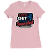 star spangled hammered Ladies Fitted T-Shirt