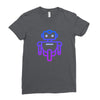 robot andro Ladies Fitted T-Shirt