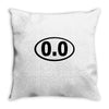 cutie oval Throw Pillow