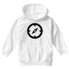clock black Youth Hoodie