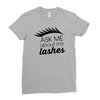 my lashes Ladies Fitted T-Shirt