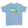 i rish don't get drunk we get awesome Youth Tee