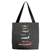 angry planes Tote Bags